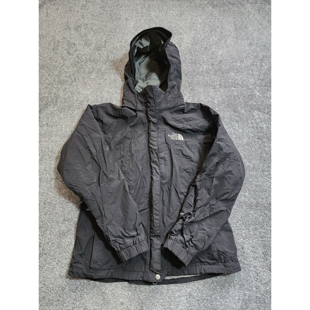 The North Face Women's Size Medium Black Hyvent‎ Hooded Jacket